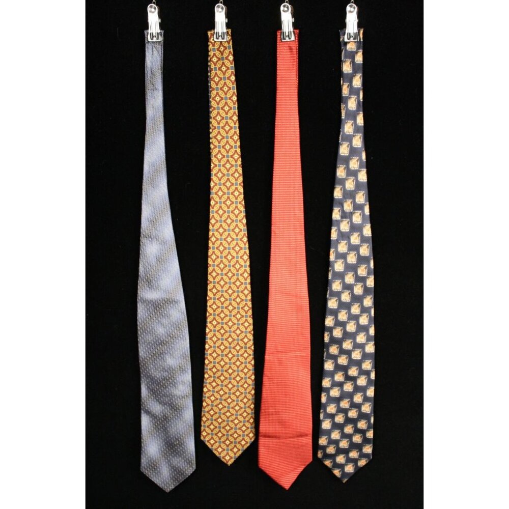 4 Men's Silk Ties Assorted Brands